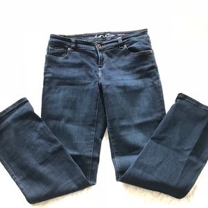 Inc boot leg jeans curvy fit